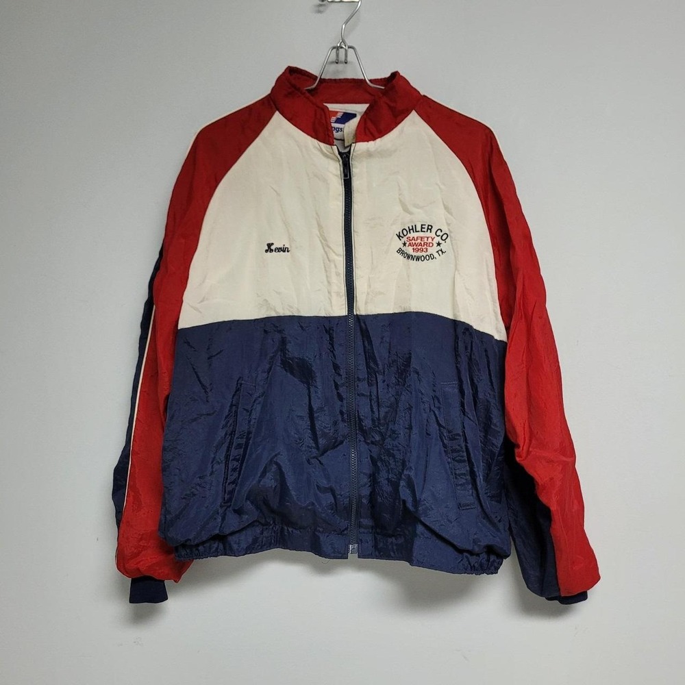 Vintage Swingster Jacket Medium Kohler Co Safety Award